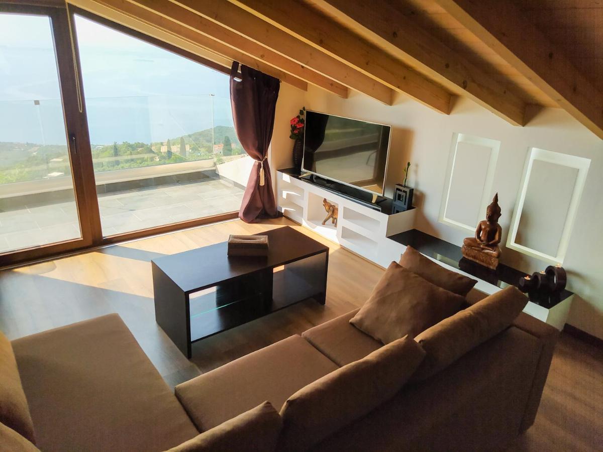 Blue Sky Loft By Corfuescapes Apartment Spartylas Екстериор снимка