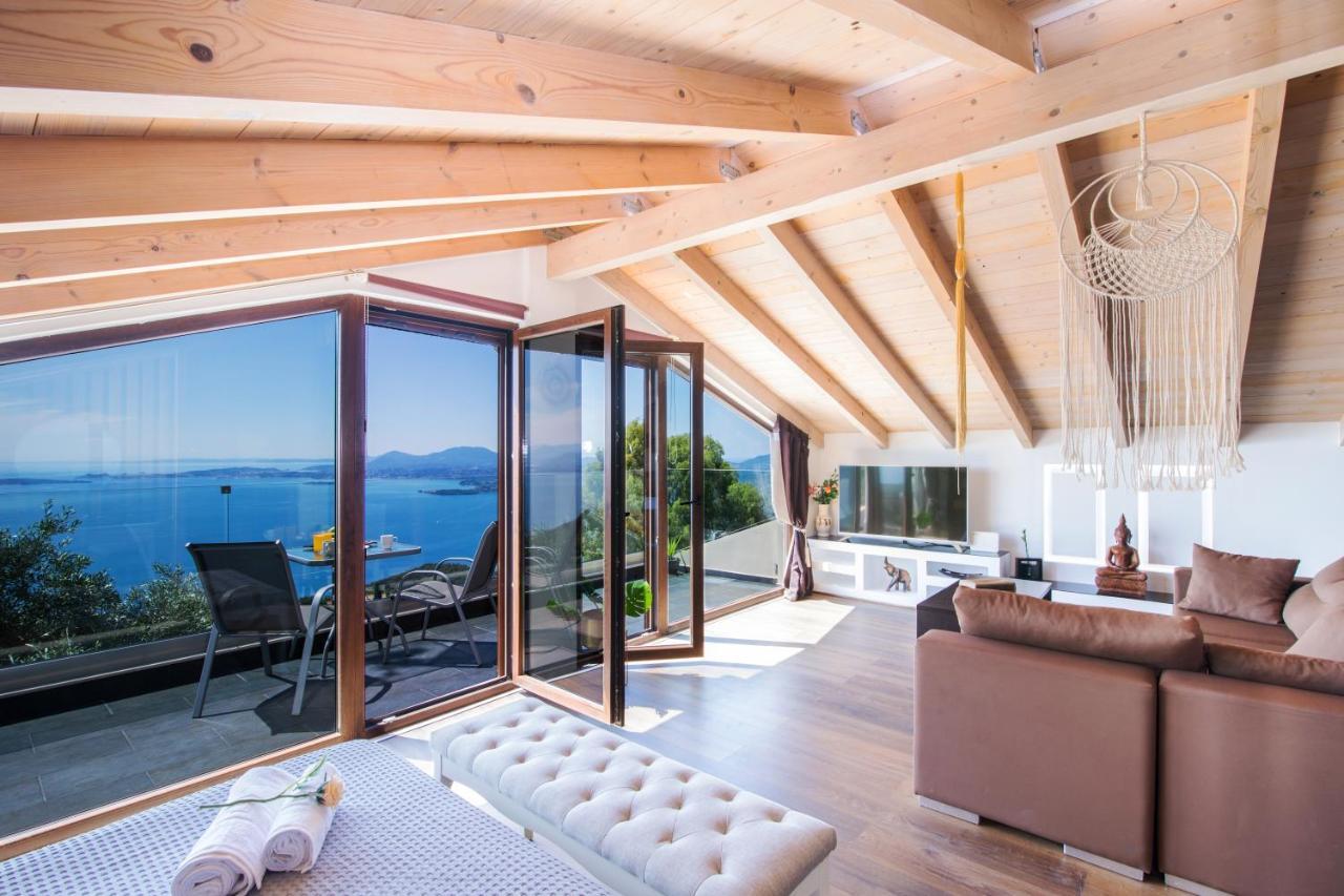 Blue Sky Loft By Corfuescapes Apartment Spartylas Екстериор снимка