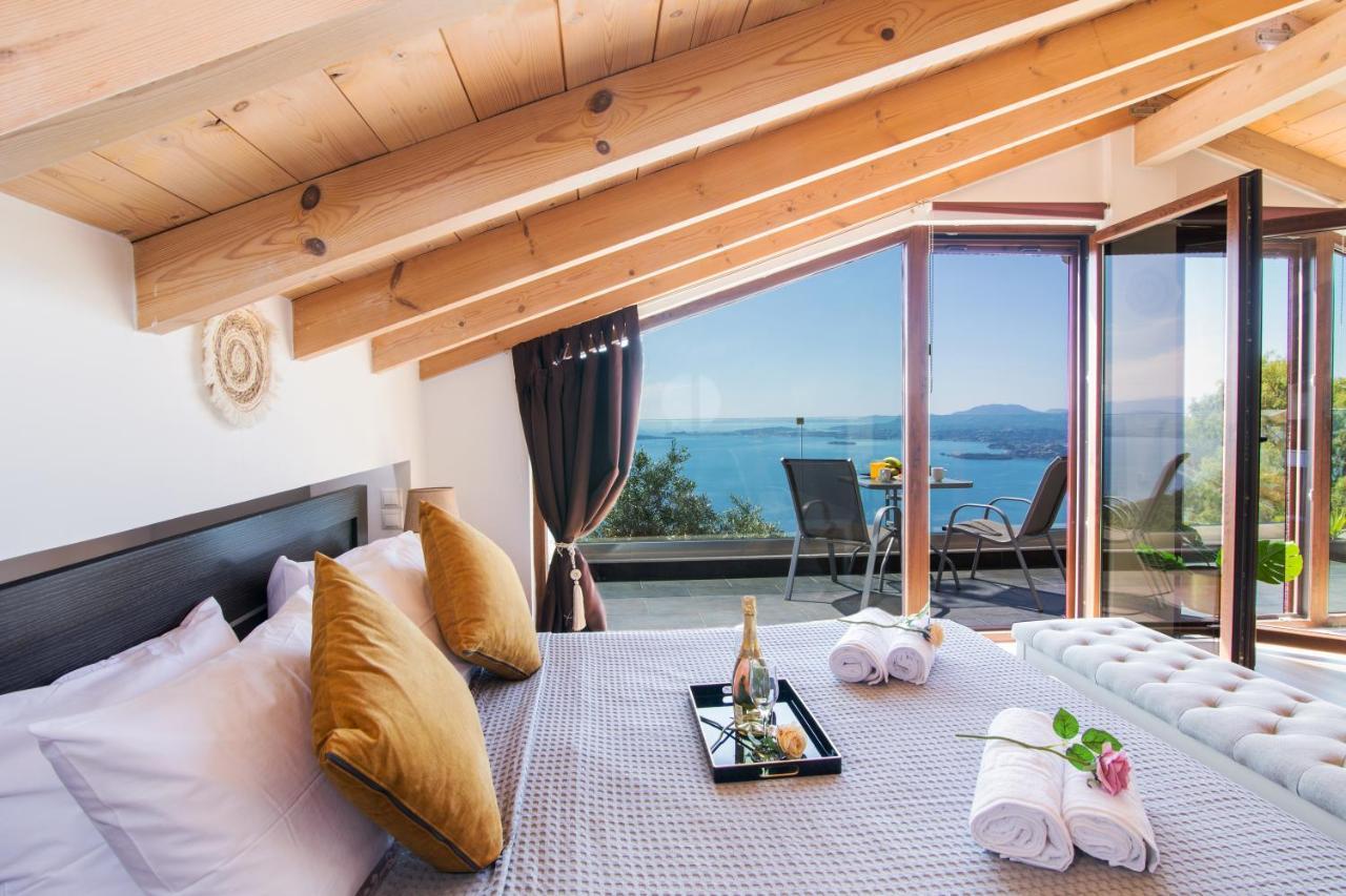 Blue Sky Loft By Corfuescapes Apartment Spartylas Екстериор снимка
